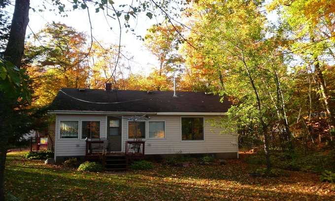Ladysmith Cabin | YEAR-ROUND RENTAL CABIN on the Historic Flambeau. Boat, Canoe, Fish & Fun!