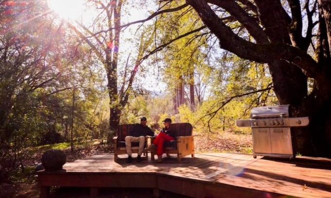 Oakhurst House | Yosemite Shuteye Tipi, a most romantic get-a-way