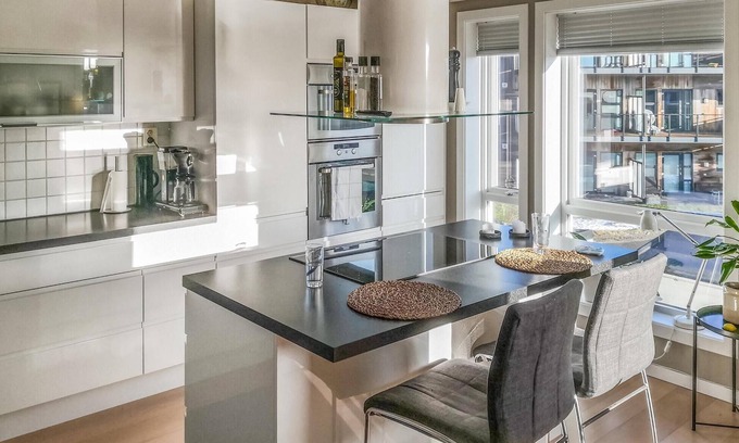 Kristiansand House | You can look forward to an optimally furnished vacation home with lots of activity options.