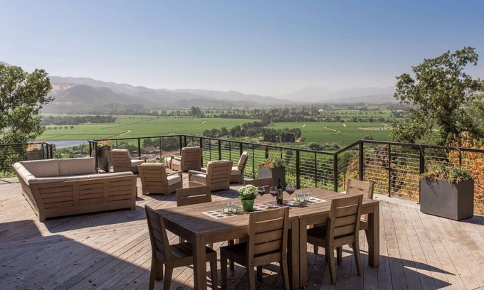 Napa Villa | Yount Ridge Estate, Yountville CA