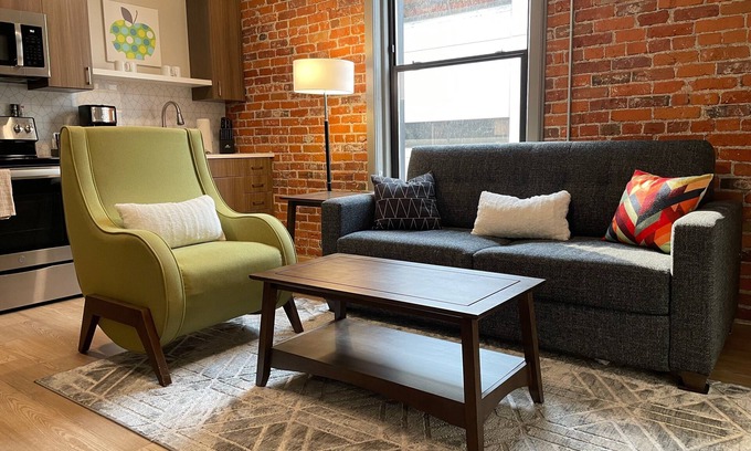 Riverside Apartment | Your Central 1 Bed Travel Apartment Awaits in Downtown Spokane