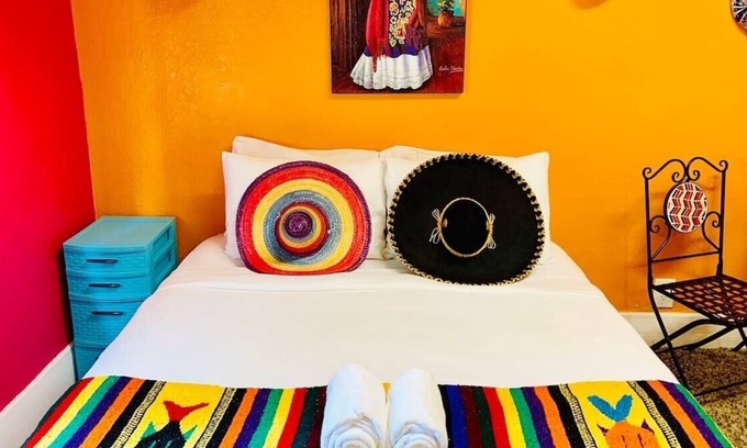 Civic Core Apartment | Your colorful fiesta casita! @ SD downtown!
