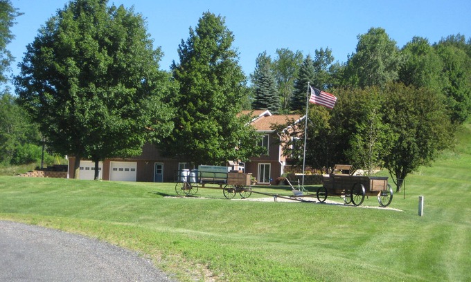 Dunn County House | Your Country Home Away From Home - (Rate based on 2 guests)