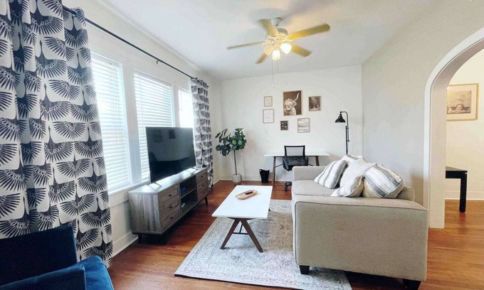 Oaks Historic District House | Your family will be close to everything when you stay at this centrally-located duplex next to St