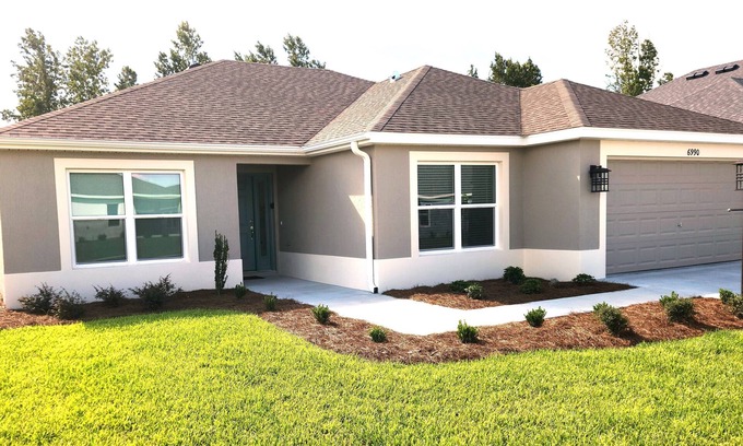 Okahumpka House | Your Florida Luxury Escape! A new private retreat with preserve view & golf cart