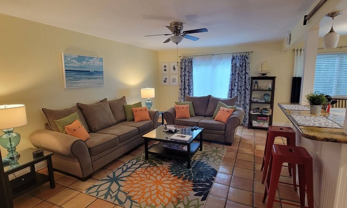 Fernandina Beach House | Your home away from home! A few minutes walk to the beach w/pool & tennis