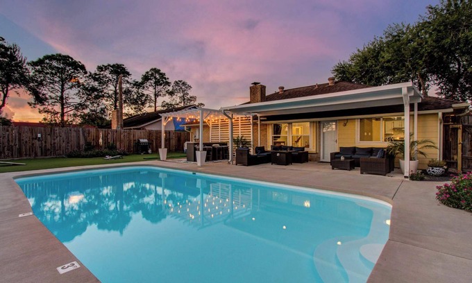 Houston House | Your Houston Vacation Getaway, 4-BD, Pool, Patio