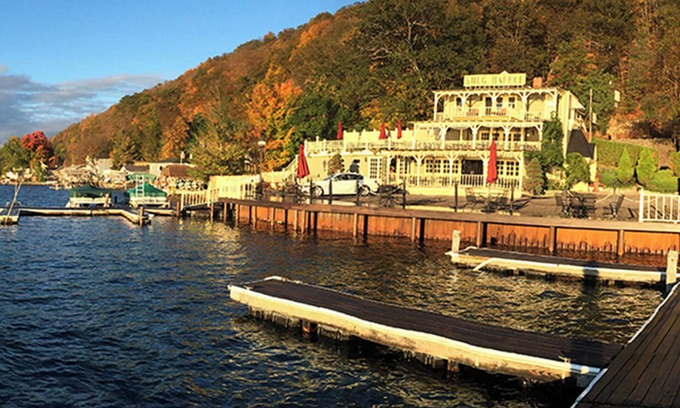 Hammondsport Resort | YOUR LUXURY GETAWAY! Elegant residential suite + dock + covered veranda