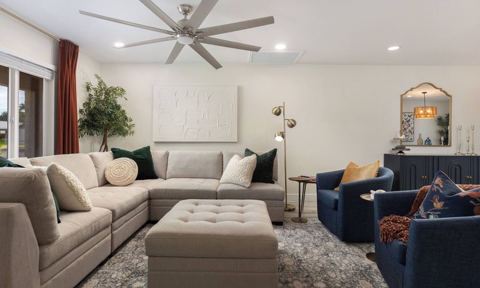 McClintock House | Your Own 5BR/3BA Resort - Pool, Spa, Fire Pit, Grown Up Swings
