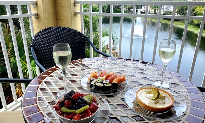 Palm Beach Gardens Condo | Your Palm Beach Luxury Oasis! 2 primary suites. Sleeps six! Stunning sunsets!