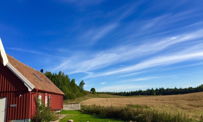 Ystad House | Ystad, beach nearby, family friendly, surrounded by nature, 2 x converted barns.