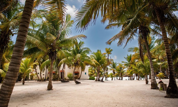 Mahahual Villa | Yum Botic Villa, Costa Maya Mahahual Mexico -100 feet from beach! home house