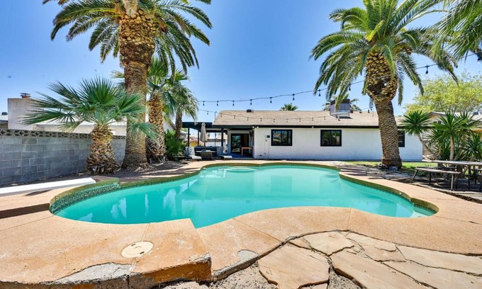 Yuma House | Yuma Vacation Rental with Private Pool and Patio!