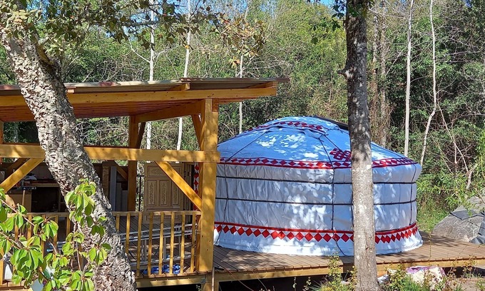 Carbuccia Cabin | Yurt in the countryside for 4 people, quiet, near Ajaccio