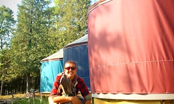 Bois Blanc Island Apartment | Yurt - Secluded Island Escape on Lake Huron Private, Eco-Friendly Retreat