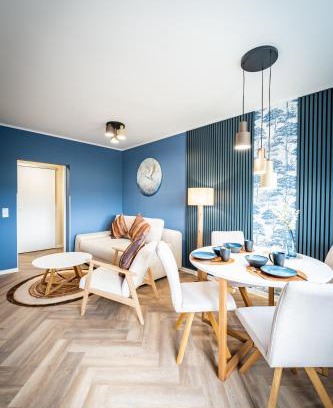 Barby Apartment | Zauberhafte Ferienwohnung in Barby Balkon mit Elbblick am Elbe-Saaleradweg