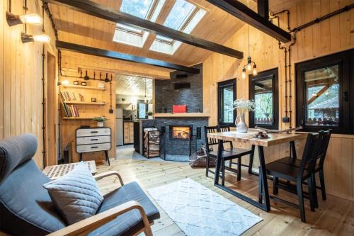 Karniewek Cabin | Zegrze Lake Domek Cichy Las I Sauna Popowo-Letnisko