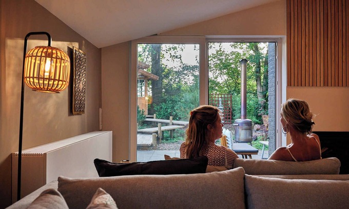 Rheezerveen House | ZEN-Bungalow no 6 with sauna and hottub