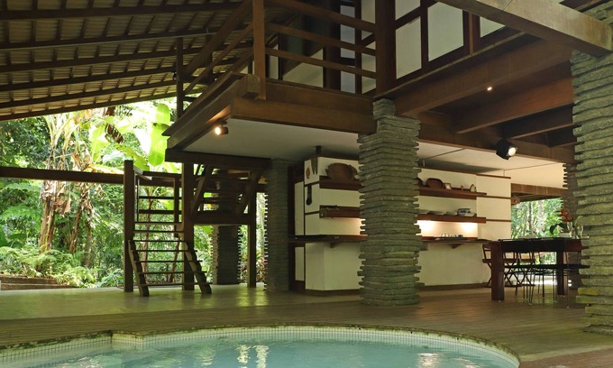 Prumirim House | Zen house in the Atlantic Forest, Promirim beach, pool, 3 suites, deck, gourmet