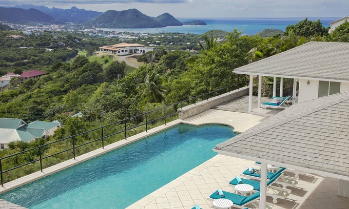 Bois d'Orange Villa | Zephyr Hill - 2 bedroom Villa with awe inspiring views