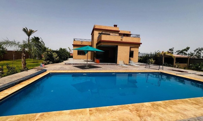 Souihla House | Zin ino pool luxury villa, football/basketball courtech
