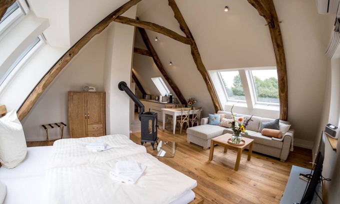 Versmold Apartment | Zum Heuerling, vacation apartment Leinenstube with sauna