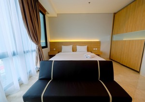 Spacious Studio Room at Capitol Suites Apartment