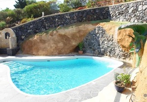 Holiday apartment finca view of La Gomera southwest Tenerife