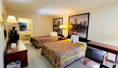 Room, 2 Double Beds, Smoking