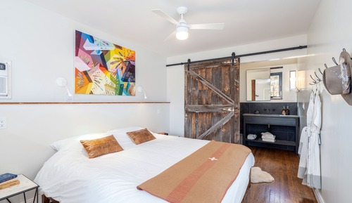 Luxury Cabin, 1 King Bed, Fireplace