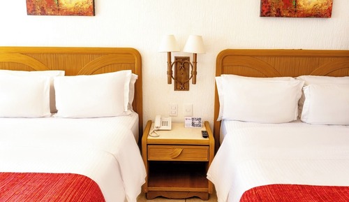 Standard Room, 2 Double Beds, Balcony