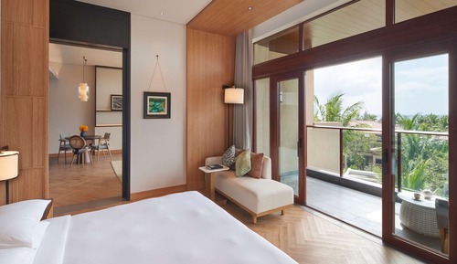 Suite, 2 Twin Beds, Garden View