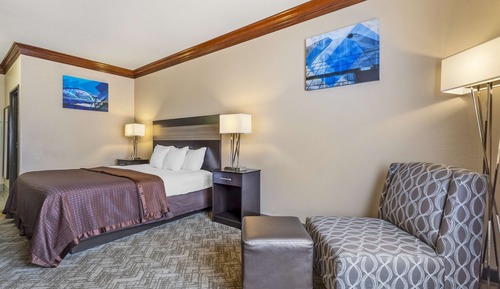 Standard Room, 1 King Bed, Non Smoking, Refrigerator & Microwave