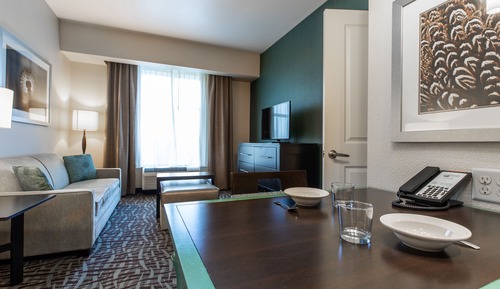 Suite, 1 King Bed, Accessible, Non Smoking (Mobility & Hearing, Roll-in Shower)