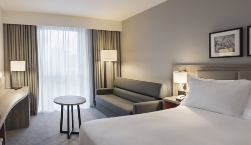 Family Room, 1 King Bed (Pitch View)