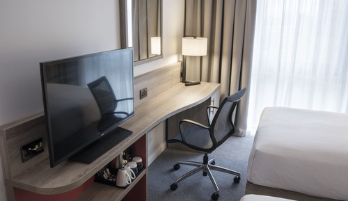 Twin Room (Pitch View)