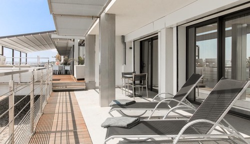 Deluxe Double Room, Terrace, Sea View
