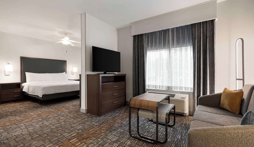 Studio Suite, 1 King Bed with Sofa bed (Hearing Accessible)