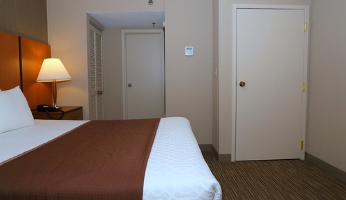 Standard Room, 1 King Bed, Non Smoking, Refrigerator & Microwave
