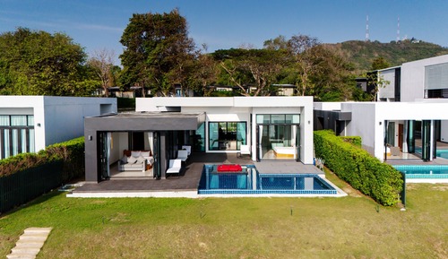 Two Bedroom Beachfront Pool Villa 