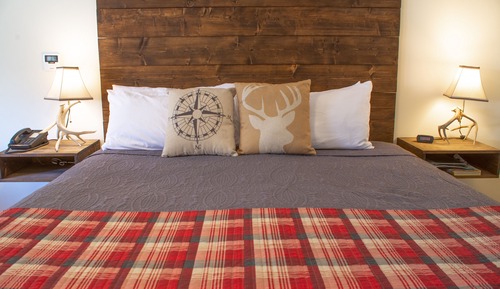 Cabin, 1 King Bed, Refrigerator & Microwave