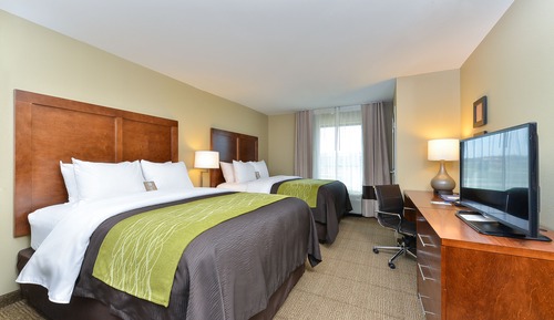 Standard Room, 2 Queen Beds, Non Smoking (No Pets Allowed)