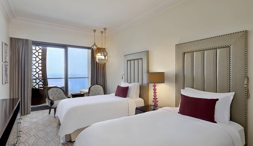 Deluxe Room, 2 Twin Beds, Balcony (Sea View)