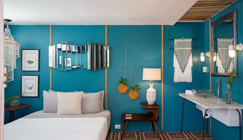 Honeymoon Suite, 1 King Bed, Terrace, Garden View