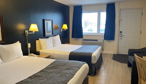 Economy Room, 2 Double Beds Exterior Entrance