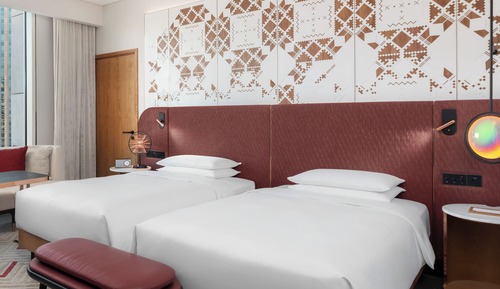 Twin Room, 2 Twin Beds, Sea View