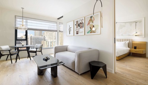 Skyline 1 Bedroom King Suite - Mobility Accessible with Roll In Shower