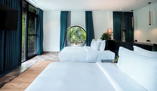 Suite Private Pool Twin Villa - Free City Shuttle Service + Free Mini Bar