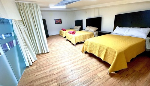 Family Room, Shared Bathroom