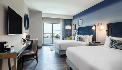 Standard Room, 2 Queen Beds, Accessible Bathtub, Bay View